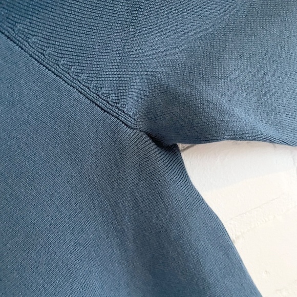 COS Blue and Gray Long Sleeve Dress - Picture 11 of 14